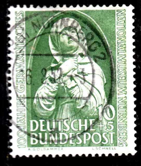 Bund 151, 100 Jahre Germanisches Museum, gestempelt