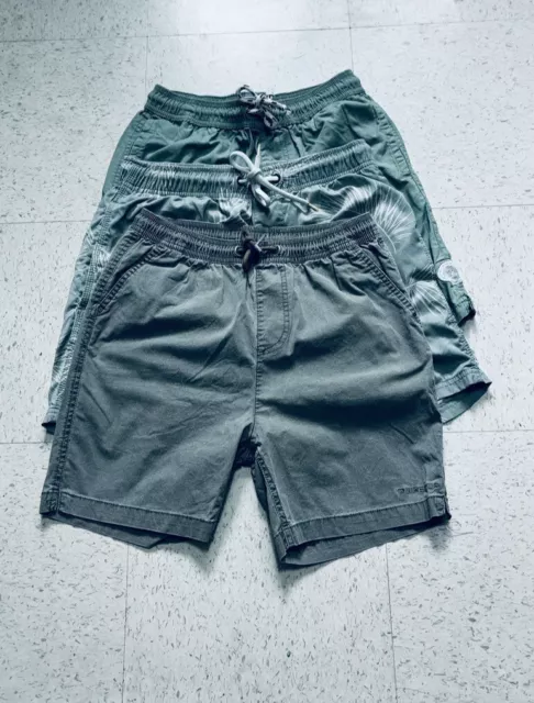 Boys Bulk 3x Shorts Size 10-12 Quick Silver Pipping Hot