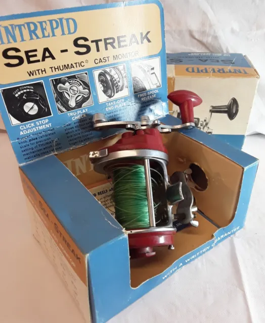 GARCIA MITCHELL 602AP Multiplier Sea Reel with Box & Paperwork + Spare Spool.  A1 £35.00 - PicClick UK