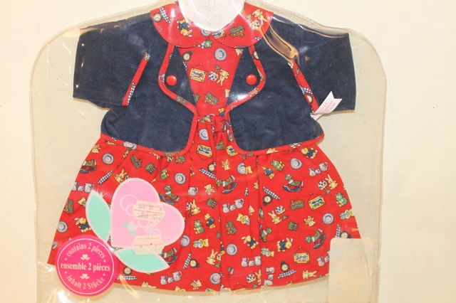 Lot De 3 Robes Vintage Pour Poupée Corolle - Années 80/90 - Neuf Ou Très Bon état