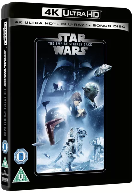 Star Wars: Episode V - The Empire Strikes Back [U] 4K UHD + blu ray