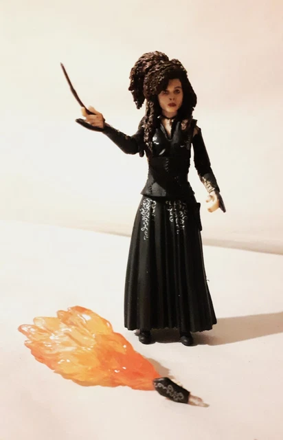 HARRY POTTER LOOSE Bellatrix LeStrange Figure with Original Wand ...