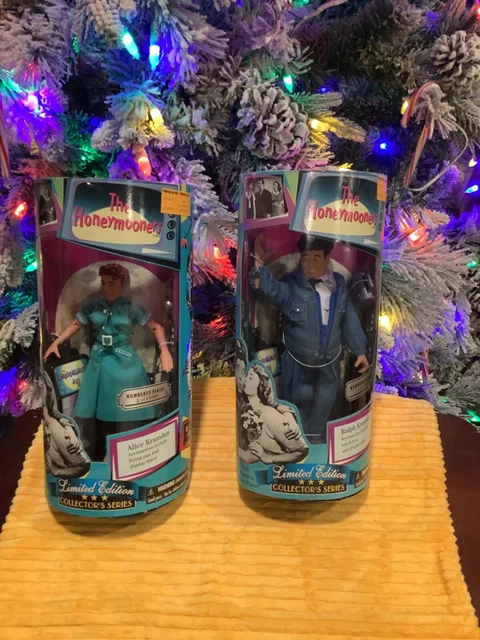 Pair of The Honeymooners, Alice Kramden & Ralph Kramden. Numbered 1 of 12,000