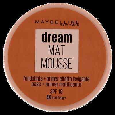 Fond de Teint Dream Matte Mat Mousse 48 sun beige / beige ensoleillé Maybelline
