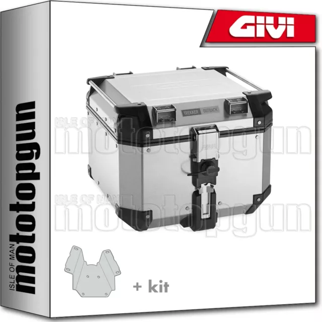 Givi Top Case Trekker Outback Obkn42A Kymco Downtown Abs 350 I 2015 15 2016 16