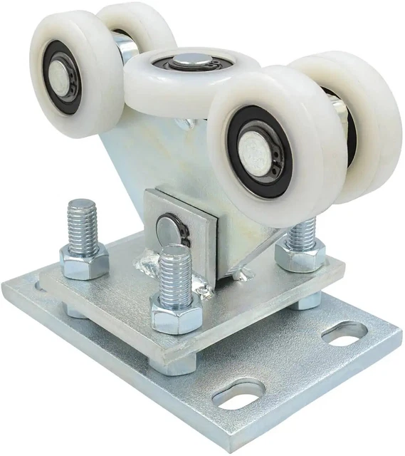 Edelstahl Laufrollenrad - 24mm Riemenscheibe, 50mm Abstand, Geräuschlose Rotation