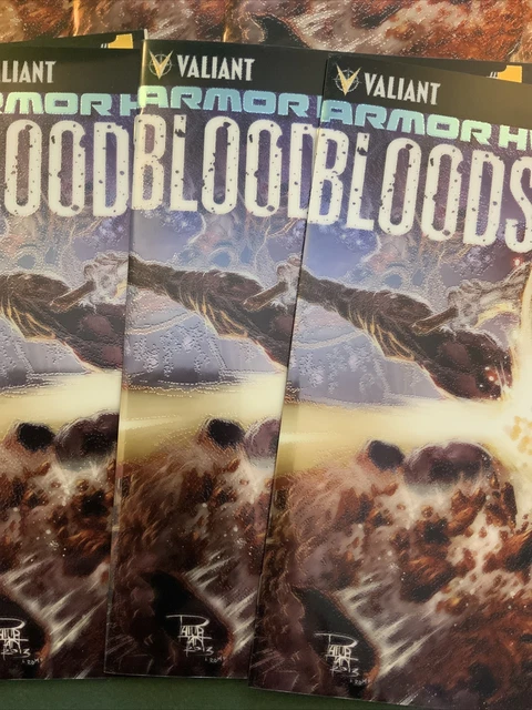 Armor Hunters: Bloodshot #1 (July 2014) Valiant X 10 NM- 3