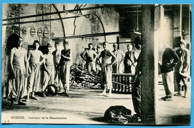 CPA: Bizerte - Handling Interior