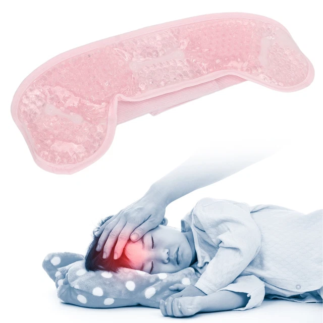 Fascia Ice Pack Emicrania Ice Pack con gel perline riduzione del dolore SDS calda o fredda