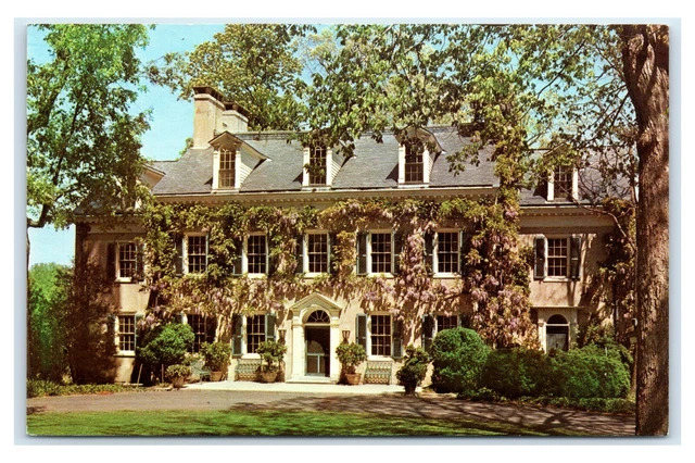 Postcard Hagley Museum, Wilmington DE Eleutherian Mills, Du Pont Powder  M14