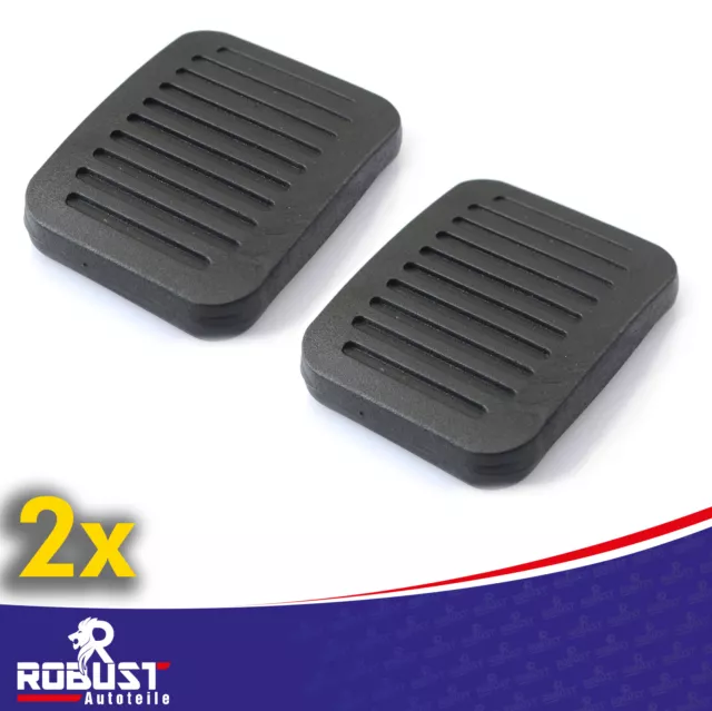 2X Robust Für Relay Jumper Boxer Pedal Kupplungspedal Bremspedal Gummi Abdeckung