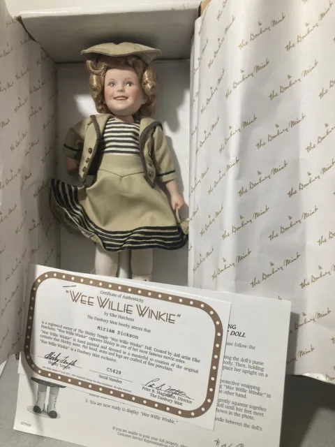 Danbury Mint Shirley Temple Movie Classics 10" Doll Wee Willie Winkie 3