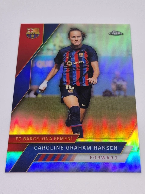 2023 TOPPS CROMATO - FC Barcelona - ️✓ - CAROLINE HANSEN EUR 14