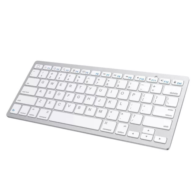 Mini Portable Bluetooth Wireless Keyboard for Mac Computers iPad iPhone