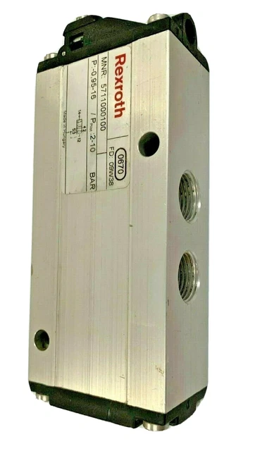 Rexroth CD12 5711000100 5/2-Way G1/2 Air-Pilot Pneumatic Directional Valve
