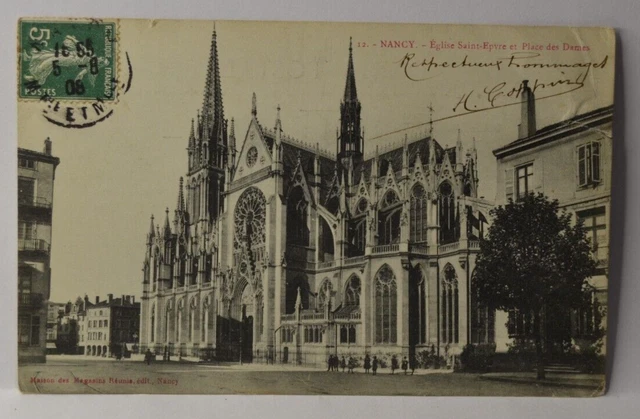 Eglise Saint Epvre Nancy - carte postale CPA10