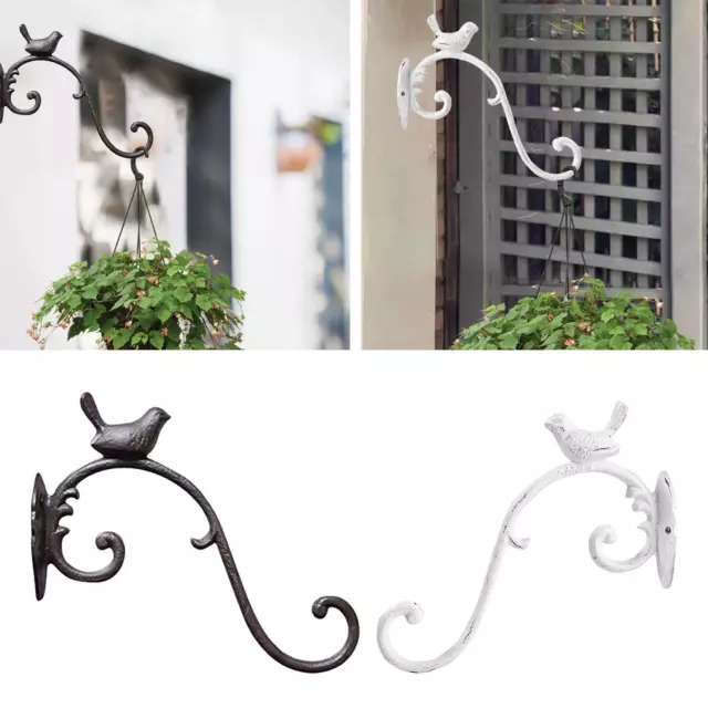 Metal Hanging Plant Hook Bracket Length 25cm Patio Decoration Flower Pot Bracket