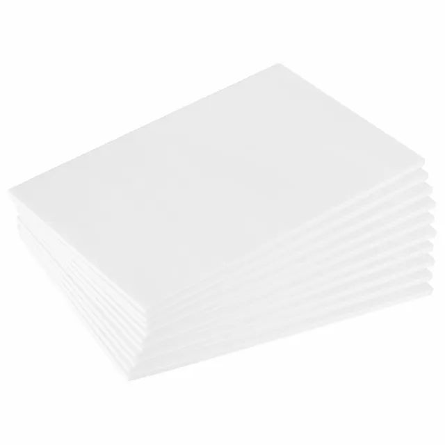 Hoja de espuma de 12"" x 16"" para tableros de espuma artesanales hojas de papel de espuma, blanco 10 piezas