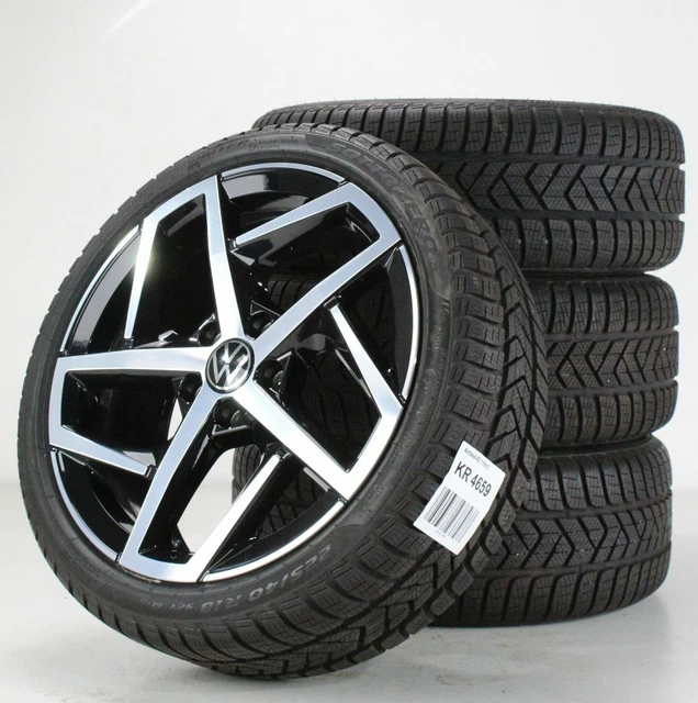 VW GOLF 8 & R-Line GTE Gti GTD Winter Wheels 18 Inches Dallas Rims EUR ...