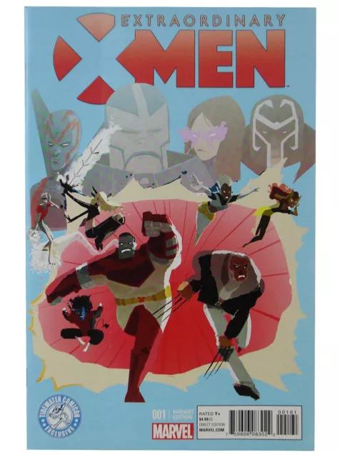 Extraordinary X-Men #1 Variant Tidewater Comicon Exclusive Marvel Comics 2016