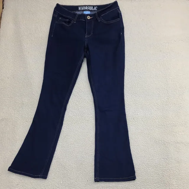 Hydraulic Jeans Womens Size 6 Lola Curvy Micro Boot Bootcut Stretch Denim 31x32