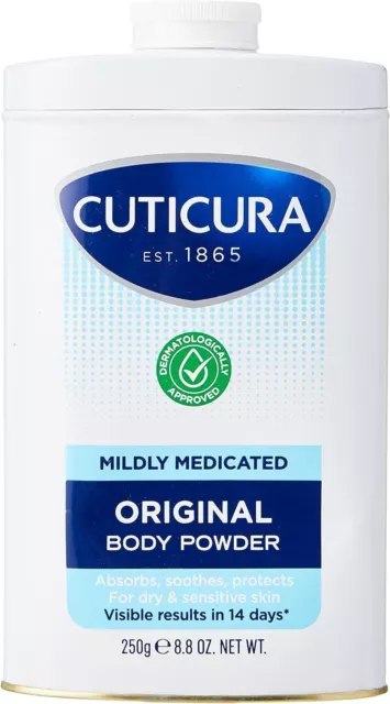 Cuticura Mildly Medicated Talcum Powder 150g