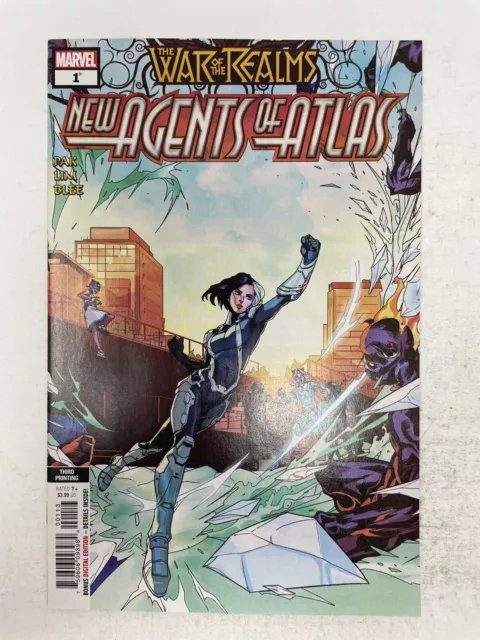 War of the Realms New Agents of Atlas #1 3rd Print Variant 2019 Marvel Comics