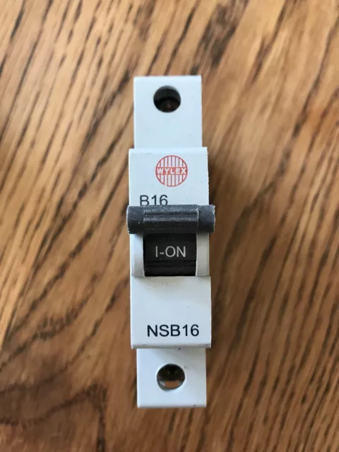 Wylex NSB16 16AMP TYPE B Mcb 6kA