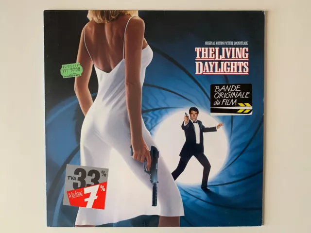 Disque 33T - Lp B.o Film The Living Daylights // James Bond // John Barry