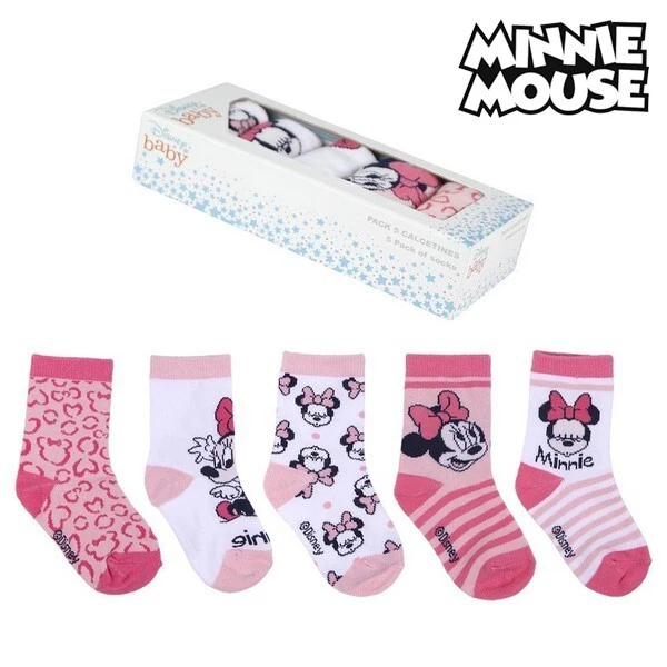 Socken Minnie Mouse [5 Paar] Bunt