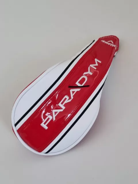 Copricapo mazza da golf ibrida salvataggio Callaway Paradym Tour Issue * bianco/rosso