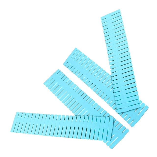 4pcs bricolage tiroir organisateur diviseur ménage stockage logement entretoise