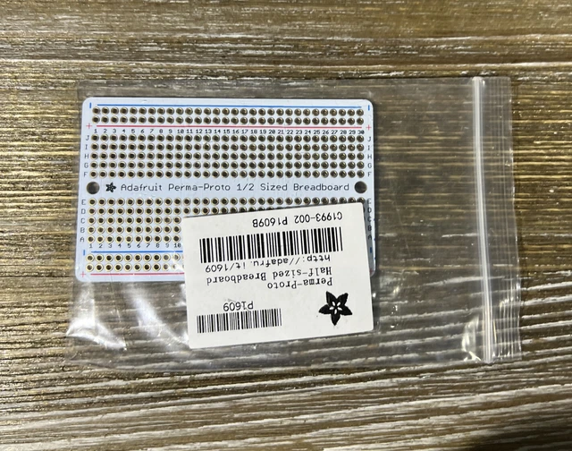 ADAFRUIT PERMAPROTO HALF Sized Breadboard PCB Perf Boards 400 T