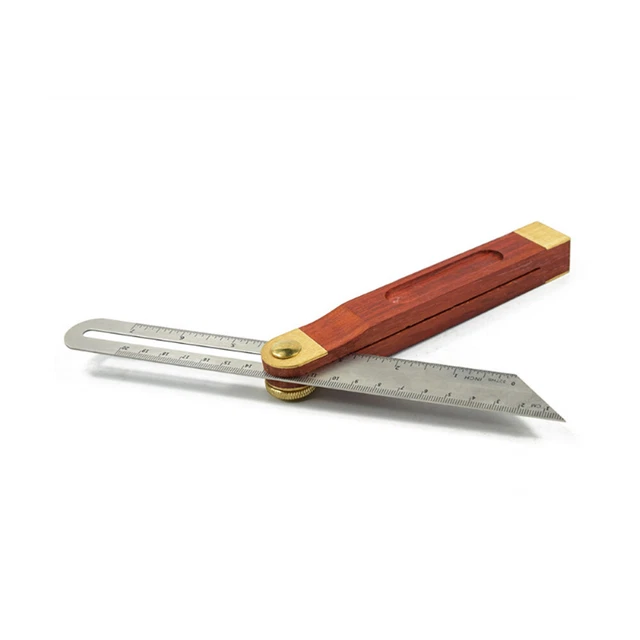 Bevel Angle Ruler STAINLESS STEEL T-BEVEL Angle Ruler with Metric/Imperial Marks £13.15 ...