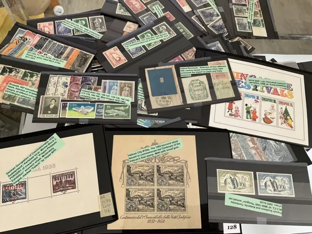 Vintage Stamp Lot Worldwide Sets Collections Themes Described Many VF MNH