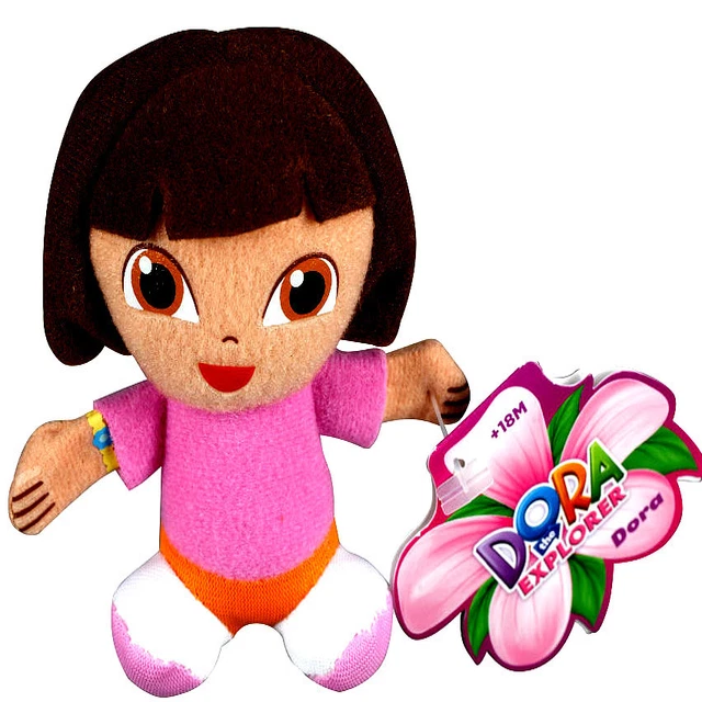 White With Gold Glitter Mini Dora