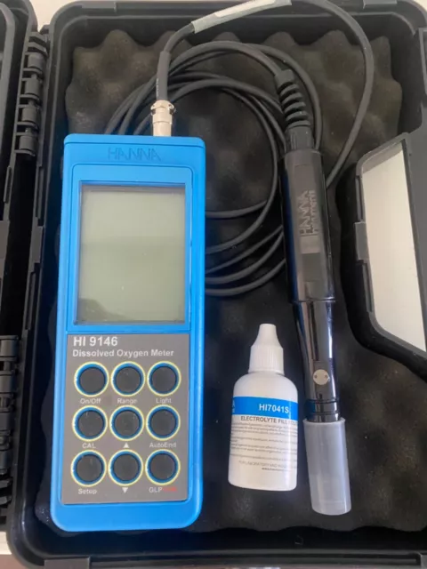 HANNA INSTRUMENTS HI-9146 Dissolved Oxygen Meter