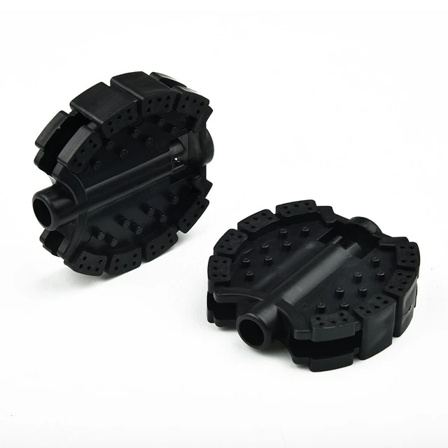 Pédales De Rechange Pour Vélo Enfant – 2 Pièces – Plastique Noir – Universel