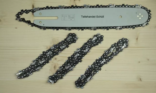 Schwert  Sägeketten für Husqvarna 135  135 Mark2 Halbmeißel 35cm 3/8P 52TG 1,3mm