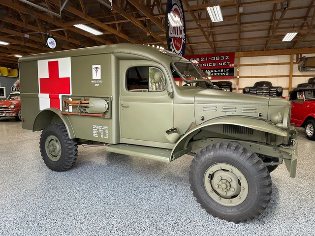 1943 Dodge WC-54 Power Wagon Ambulance WWII - Frame Off Restoration 4x4