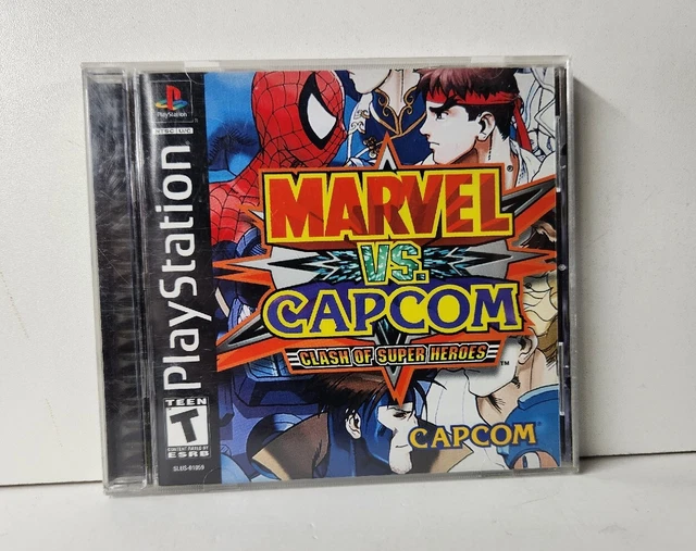 MARVEL VS. CAPCOM - for PlayStation 1 One Complete In Case CIB w ...