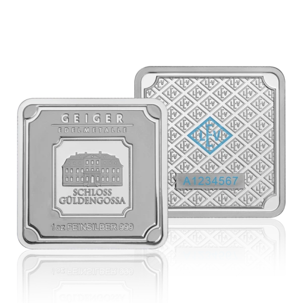 Lingot Argent 999/1000 GEIGER 1 once