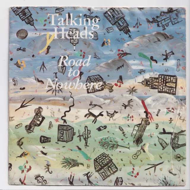 (nW92) Talking Heads, Road To Nowhere - 1985 - 7" vinyl