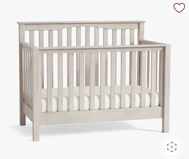 Pottery Barn Kendall 4 In 1 Convertible Crib & Toddler Bed Never Slept In.