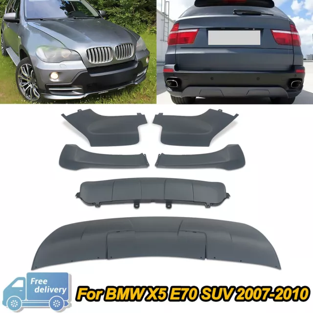 BMW X5 e70 tuning Aero package assembly LCI models. Front and rear