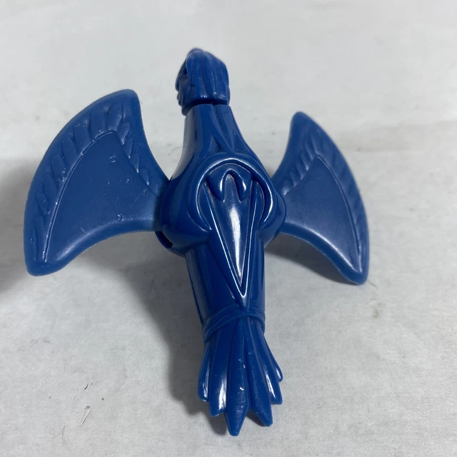 VTG 1986 KENNER TELEPIX SILVERHAWKS STEELHEART - RAYZOR -BIRD ACCESSORY- Blue