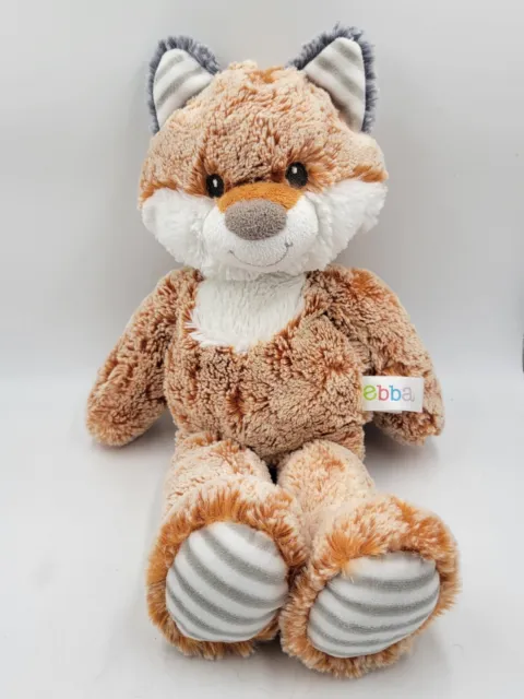 Aurora Ebba Plush Cuddlers FELTON FOX Lovey Baby Toy Stripes 14".