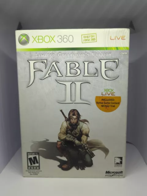 Xbox 360 Fable II Limited Collector's Edition (Microsoft, 2008) **CIB**