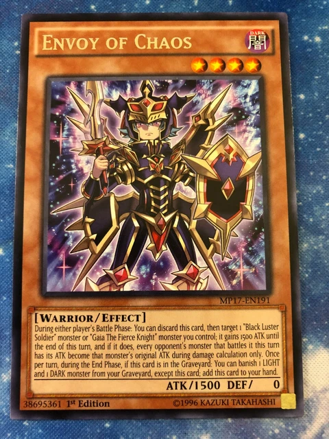 Yugioh: Envoy Of Chaos - MP17-EN191 - Rare - 1st Edition - LP