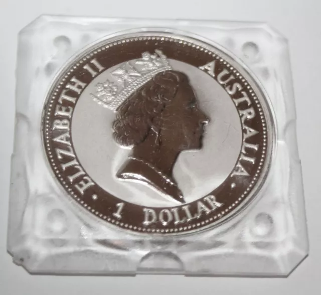 999 Silber Australia Kookaburra 1 Unze 1993 1 oz fine silver coin Anlage argent 3